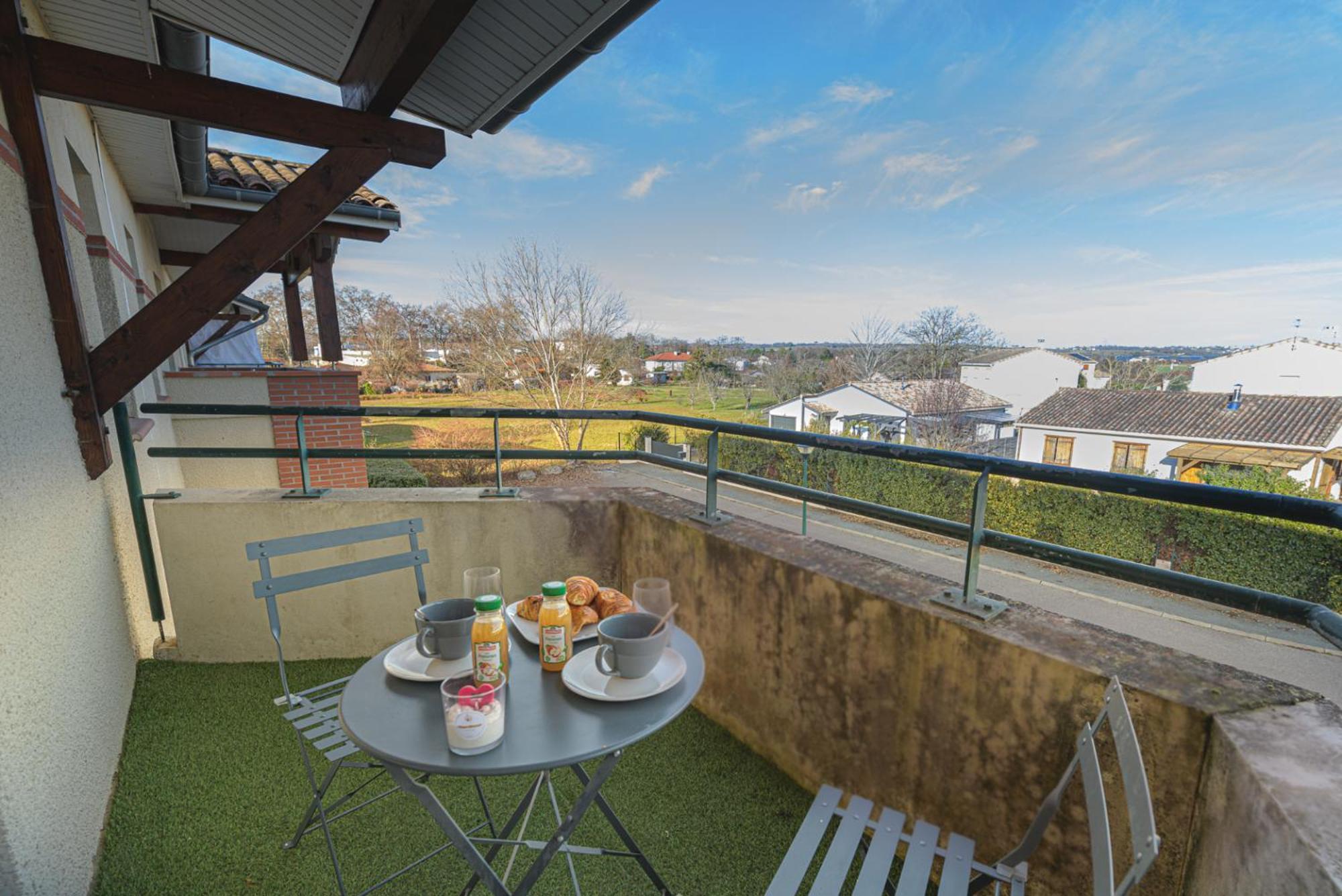 Magnifique appartement T2 rénové Aux vendanges Gaillac Habitación foto