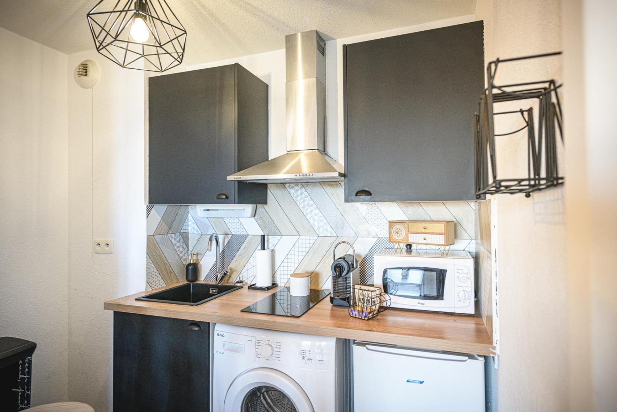 Magnifique appartement T2 rénové Aux vendanges Gaillac Habitación foto
