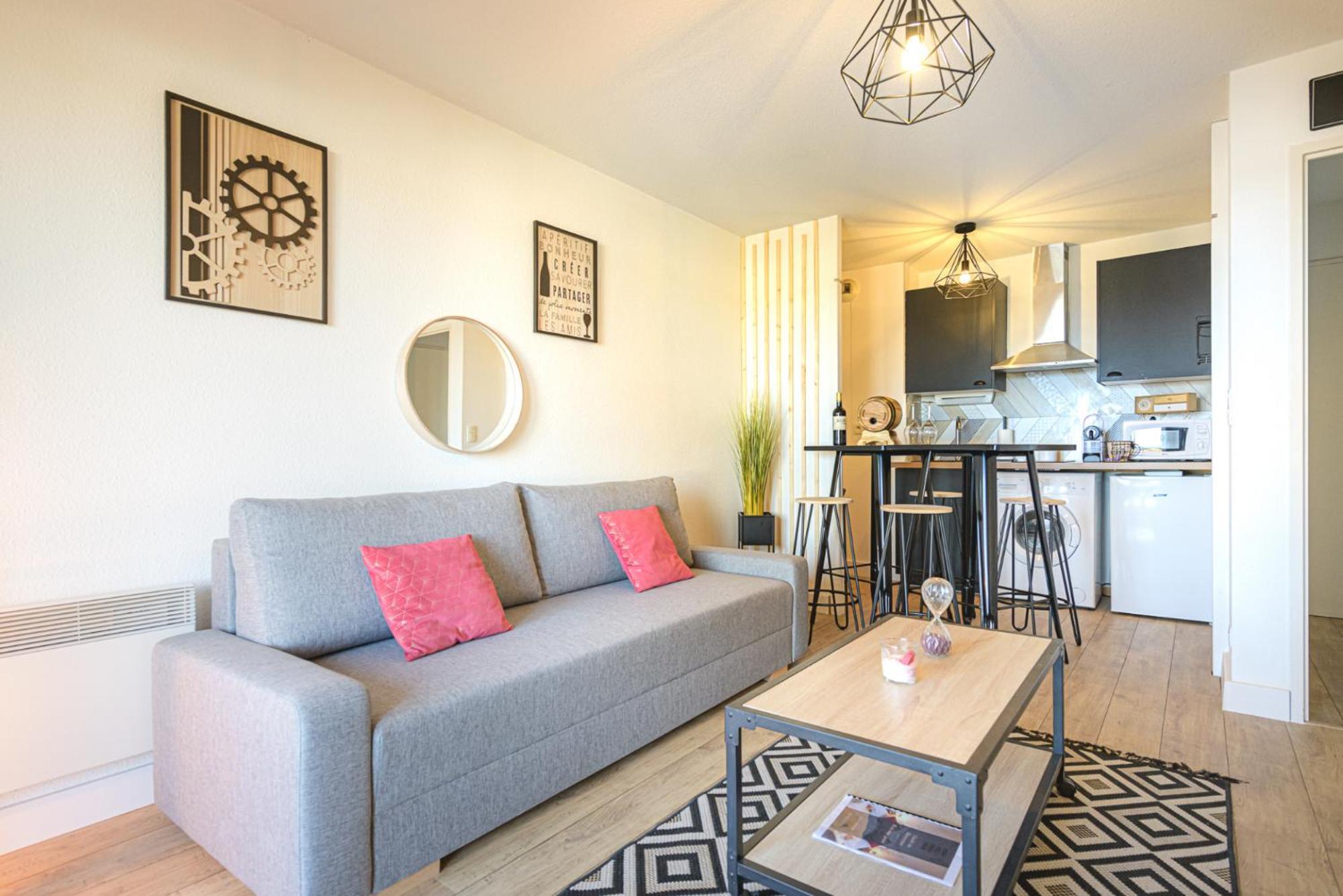 Magnifique appartement T2 rénové Aux vendanges Gaillac Habitación foto